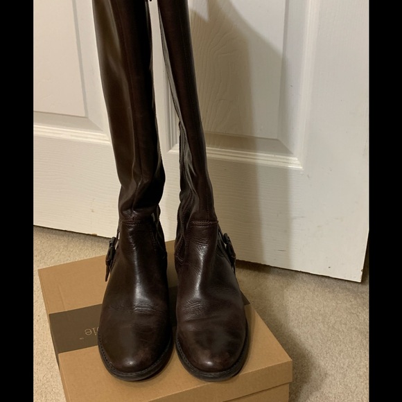 SOLD Matisse Leather boots 7.5 brown EUC - Picture 2 of 7